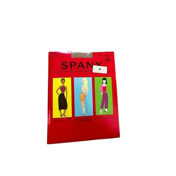 Spanx‎ Original Spice Footless Body-Shaping Sheer Pantyhose Size C - Picture 2 of 7
